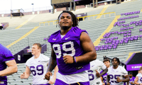 One of LSU's true freshman is making waves in the trenches for LSU